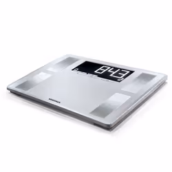 Soehnle Shape Sense Profi 200, Pèse-personne électronique, 180 kg, 100 g, Argent, kg/lb, Rectangle