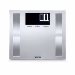 Soehnle Shape Sense Profi 200 Rectangle Argent Pèse-personne électronique