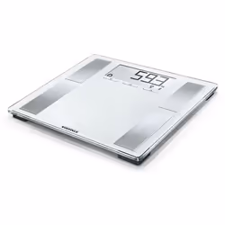 Soehnle Shape Sense Connect 100, Pèse-personne électronique, 180 kg, 100 g, Argent, kg, lb, ST, Rectangle