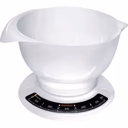 Soehnle - balance de cuisine mécanique 5kg - 50g avec bol - 65054