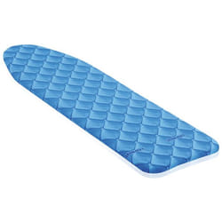 Leifheit 71602 housse de table de repassage Couche supérieure de housse de planche à repasser Coton, Polyester, Polyuréthane Bleu