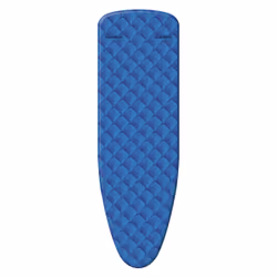 Leifheit 71602 housse de table de repassage Couche supérieure de housse de planche à repasser Coton, Polyester, Polyuréthane Bleu