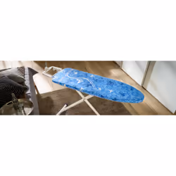 Leifheit 71606 housse de table de repassage Couche supérieure de housse de planche à repasser Coton, Polyester, Polyuréthane Bleu - Vue supplémentaire 5