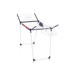 Leifheit Pegasus 200 Comfort Séchoir à linge avec ailes repliables Bleu, Blanc