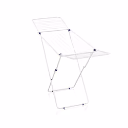 Leifheit 81539, Séchoir à linge avec ailes repliables, Blanc, 765 mm, 700 mm, 1450 mm, 1 pièce(s)