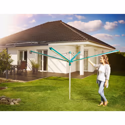 Leifheit Linomatic 500 Deluxe Vert, Blanc - Vue supplémentaire 5