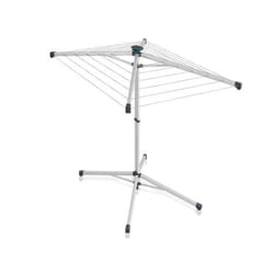 Leifheit Lino Pop-up 140 Séchoir parapluie Noir, Gris