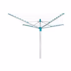 Leifheit Linomatic M 400, Séchoir parapluie, Acier inoxydable, Turquoise, 1 pièce(s)
