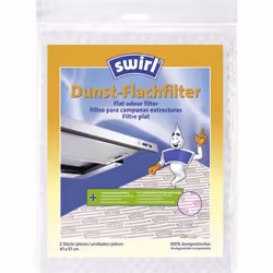 Swirl 114733, Filtre de hotte, 47 mm, 57 mm, 2 pièce(s)