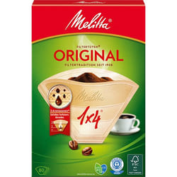 Melitta Original 1x4 80 pièce(s) Cône Filtre à café jetable