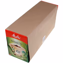 Boite de 80 filtres papier bamboo 102 d'origine pour cafetière, machine à café MELITTA 6726508 Appareils compatibles : BB4408 ...