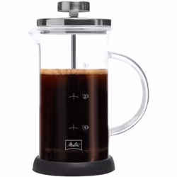 Cette cafetière à pression élégante offre la possibilité de savourer un café aromatique à l'aide d'une méthode d'infusion man ...