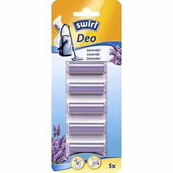 Bâtonnets désodorisants - SWIRL - Lavendel - Sachets pratiques - Pour aspirateur - Mixte