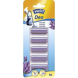Bâtonnets désodorisants - SWIRL - Lavendel - Sachets pratiques - Pour aspirateur - Mixte