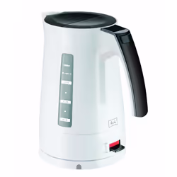 Melitta Enjoy Aqua Noir - Blanc 100301, 1,7 L, 2400 W, Noir, Blanc, Indicateur de niveau d'eau, Arrêt de sécurité en cas de s ...