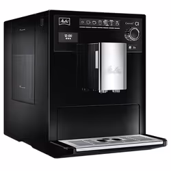 Melitta Kaffeevollautomat, Machine à café 2-en-1, 1,8 L, Café en grains, Broyeur intégré, Noir, Blanc
