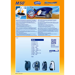 Swirl M 50 NeutralizAir Sac à poussière