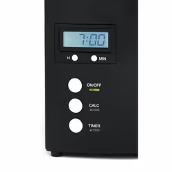 Melitta Optima Timer Noir 100801, Machine à café filtre, 1 L, Café moulu, 850 W, Noir