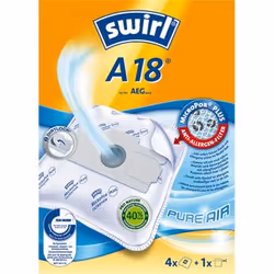 Swirl A 18, Sac à poussière, Blanc, 4 pièce(s)