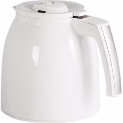 Melitta 6708252, Carafe, Easy Top Therm: Type 1010-07, Acier inoxydable, Blanc, 1 L, 1 pièce(s)