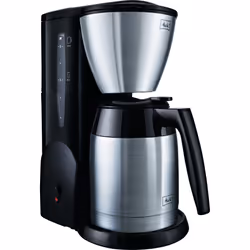 Melitta Single 5 Therm + Mug Noir - Argent 728, Machine à café filtre, Café moulu, 650 W, Noir