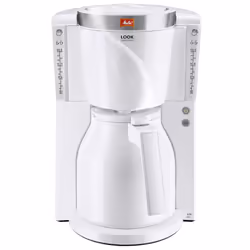 Melitta Look IV Therm Selection Blanc 1011-11, Machine à café filtre, Café moulu, 1000 W, Blanc
