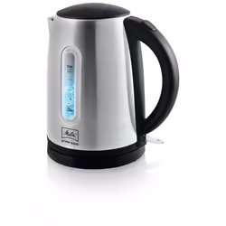 Melitta Prime Aqua 1018-02, 1,7 L, 2200 W, Noir, Acier inoxydable, Acier inoxydable, Indicateur de niveau d'eau, Arrêt de séc ...