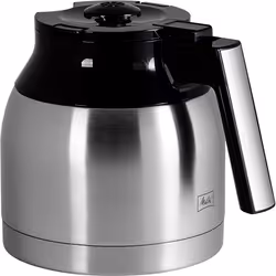 Melitta 4006508213825, Carafe, Melitta, Look® Therm Deluxe, Timer and Steel: Type 1011-14/-16/-19, Acier inoxydable, 1 pièce( ...