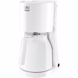 Melitta Enjoy II Therm Blanc 1017-05, Machine à café filtre, Café moulu, 1000 W, Blanc