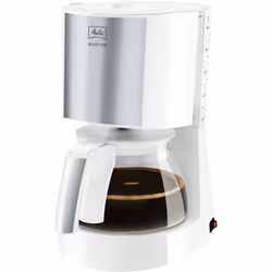 Melitta Enjoy II Top Blanc 1017-03, Machine à café filtre, Café moulu, 1000 W, Blanc