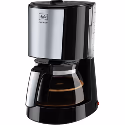 Melitta Enjoy II Top Noir 1017-04, Machine à café filtre, 1,2 L, Café moulu, 1000 W, Noir