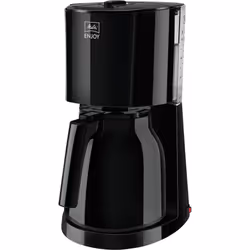Melitta Enjoy II Therm Noir 1017-06, Machine à café filtre, Café moulu, 1000 W, Noir