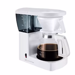 Melitta Excellent 4.0, Machine à café filtre, 1,25 L, Café moulu, 1455 W, Noir, Blanc