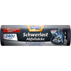 Swirl 4006508215751 sac poubelle 240 L Noir 5 pièce(s)