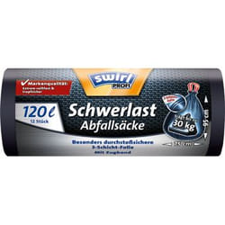 Swirl 4006508215775 sac poubelle 120 L Noir 12 pièce(s)