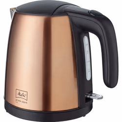 Melitta MEL Prime Aqua Mini cuivre, 1 L, 2200 W, Cuivre, Acier inoxydable, Indicateur de niveau d'eau, Sans fil
