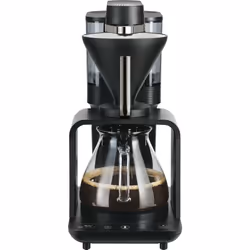 Melitta EPOUR Noir/Chrome 1024- 11, Machine à café filtre, Broyeur intégré, 1515 W, Noir, Argent