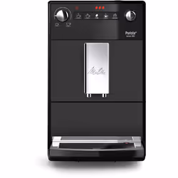 Melitta Purista Noir/Mat F230-104, Machine à expresso, 1,2 L, Café en grains, Broyeur intégré, 1450 W, Noir