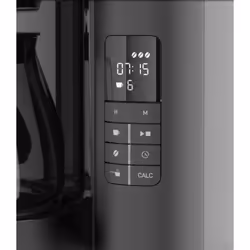 Melitta AromaFresh Cafetière Filtre avec Broyeur Céramique 1,25 L Noir - Vue supplémentaire 28