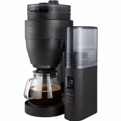 Melitta AromaFresh Cafetière Filtre avec Broyeur Céramique 1,25 L Noir - Vue supplémentaire 6