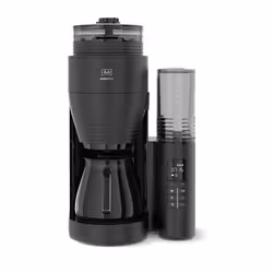Melitta AromaFresh X, Machine à café filtre, 1,25 L, Café en grains, Broyeur intégré, 1080 W, Noir