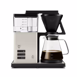 Melitta ONE Cream Blanc 1031-03, Machine à café filtre, 1,25 L, Café moulu, 1525 W, Noir, Crème, Transparent, Blanc