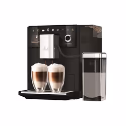 Melitta LatteSelect F630-212, Machine à expresso, 1,8 L, Café en grains, Broyeur intégré, 1400 W, Noir