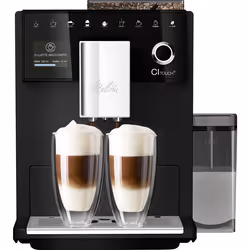 Melitta CI Touch F630-111, Machine à expresso, 1,8 L, Café en grains, Broyeur intégré, 1400 W, Noir