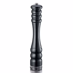 Zassenhaus München, Noir, Acier inoxydable, Bois, Poivre, Vitrocéramique, 80 mm, 80 mm
