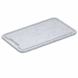 Zassenhaus 060065, Rectangulaire, Polyéthylène, Gris, Viande cuite, Poisson et fruits de mer, 230 mm, 360 mm