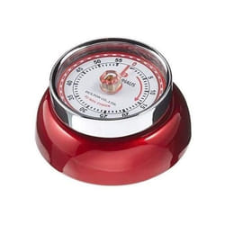 Minuteur ZASSENHAUS aimanté rouge