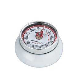 Zassenhaus SPEED Minuteur mécanique de cuisine Blanc