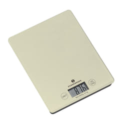 Zassenhaus Balance Blanc Comptoir Rectangle Balance de ménage électronique