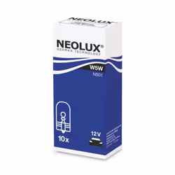Ampoule secondaire NEOLUX W5W 12V, 5W, 10 pièce